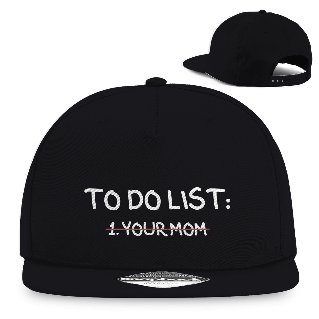 TO DO LIST - Snapback Cap