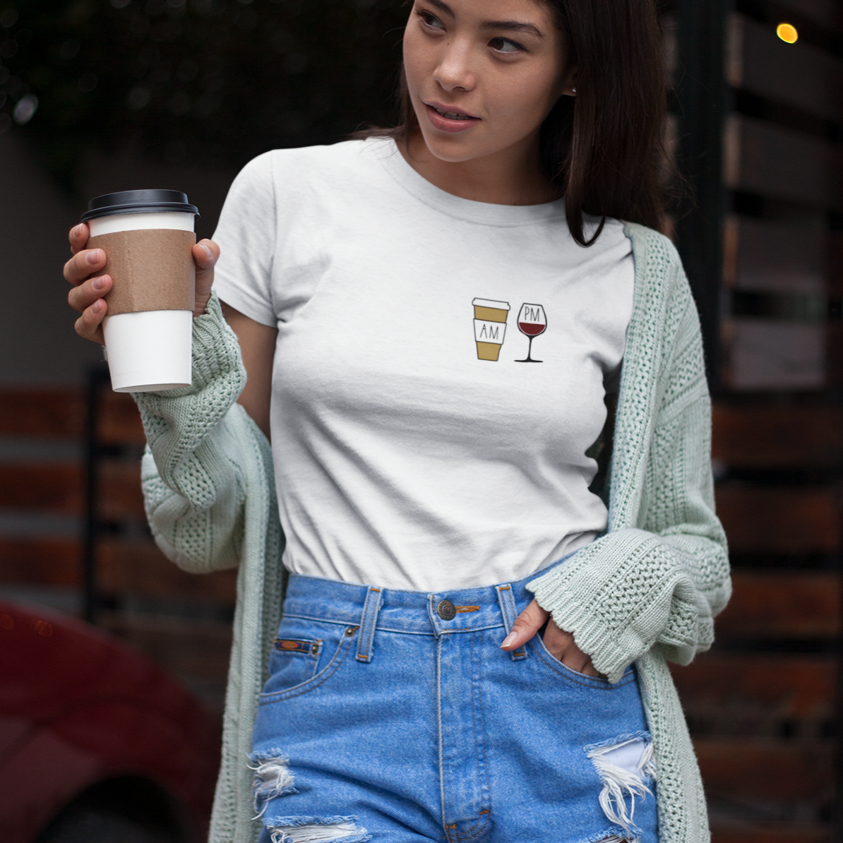 AM PM - Premium Damenshirt