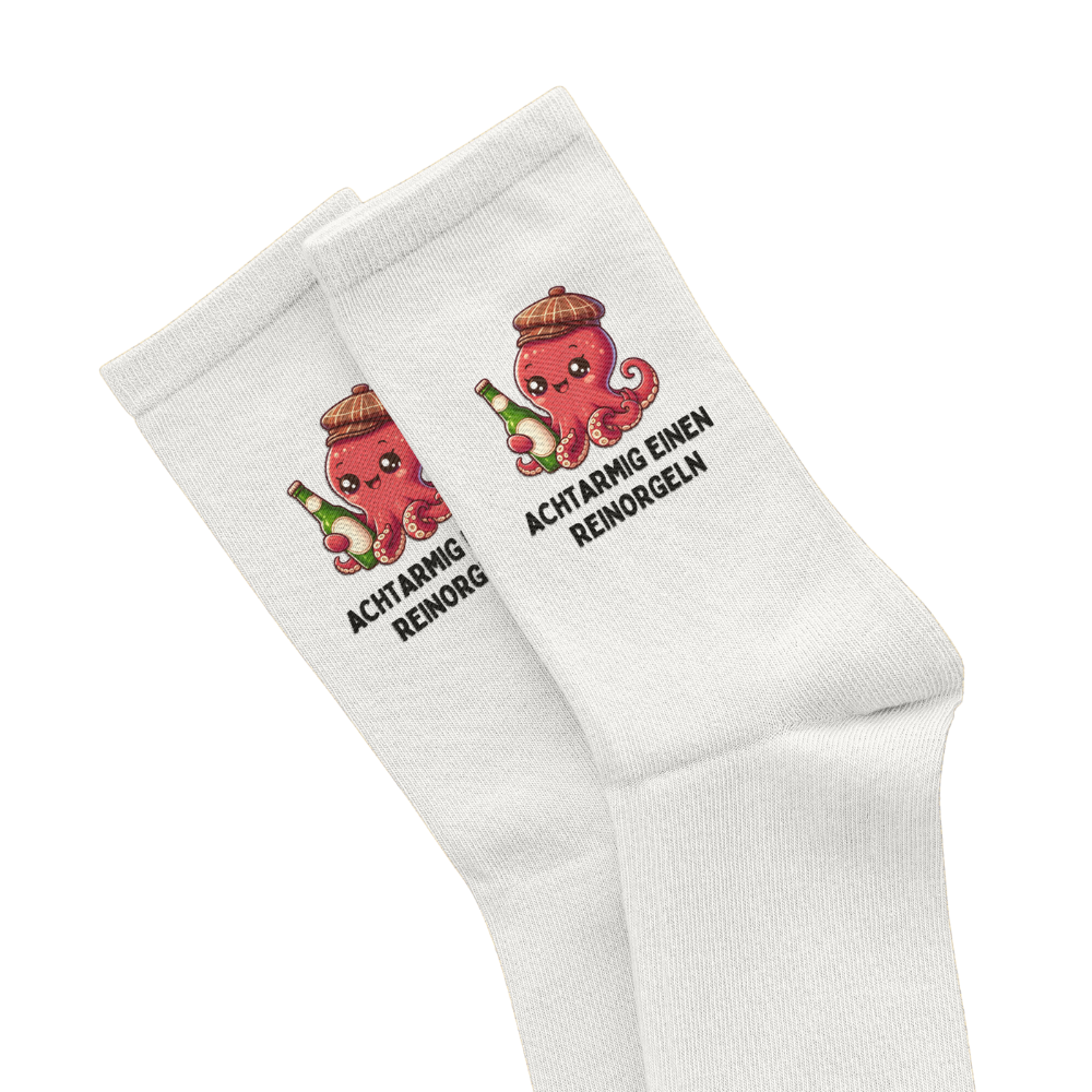 ACHTARMIG REINORGELN - Premium Socken
