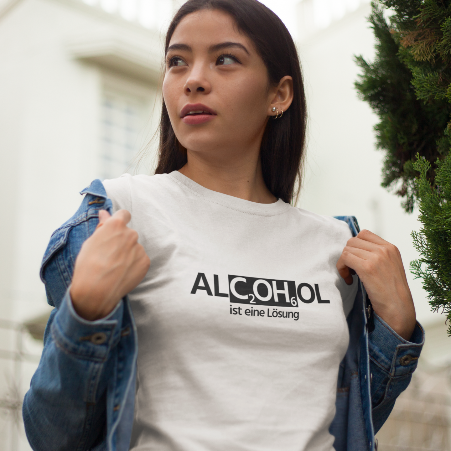 ALCOHOL LÖSUNG - Premium Damenshirt