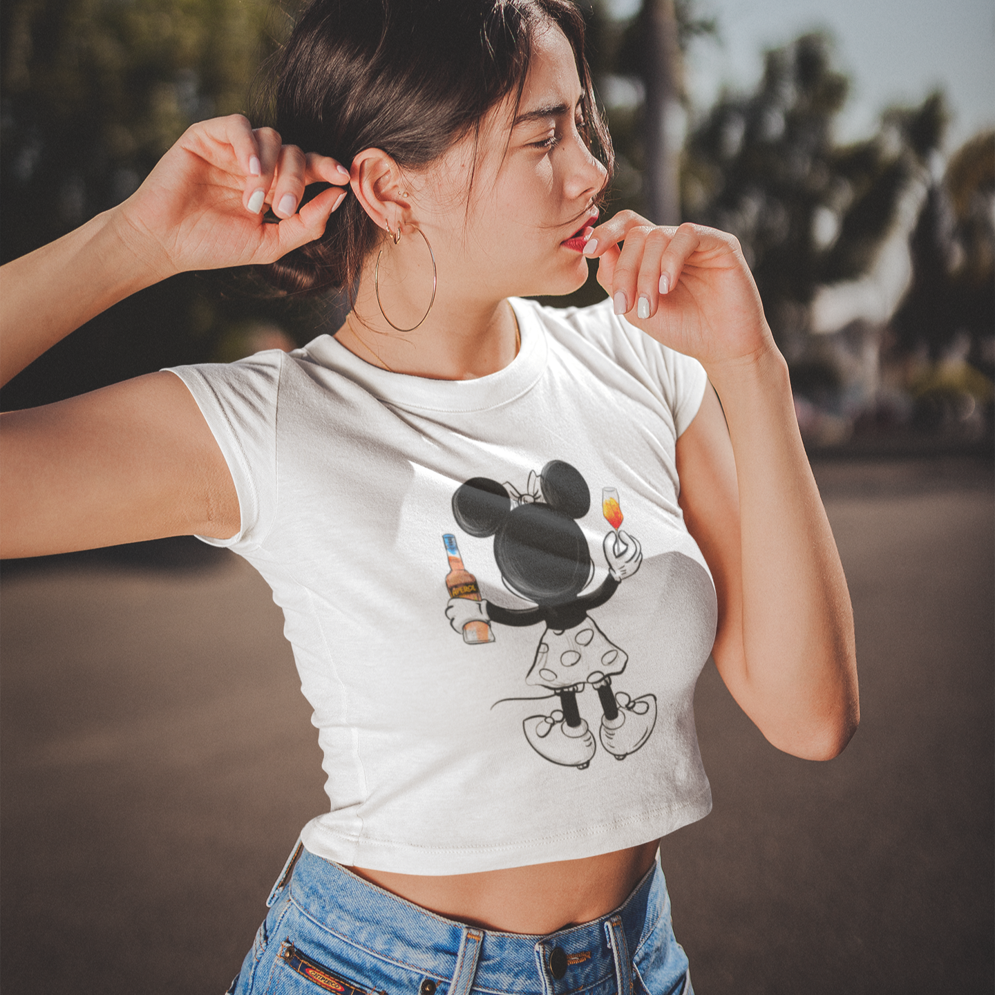 APEROL MOUSE - Crop Top