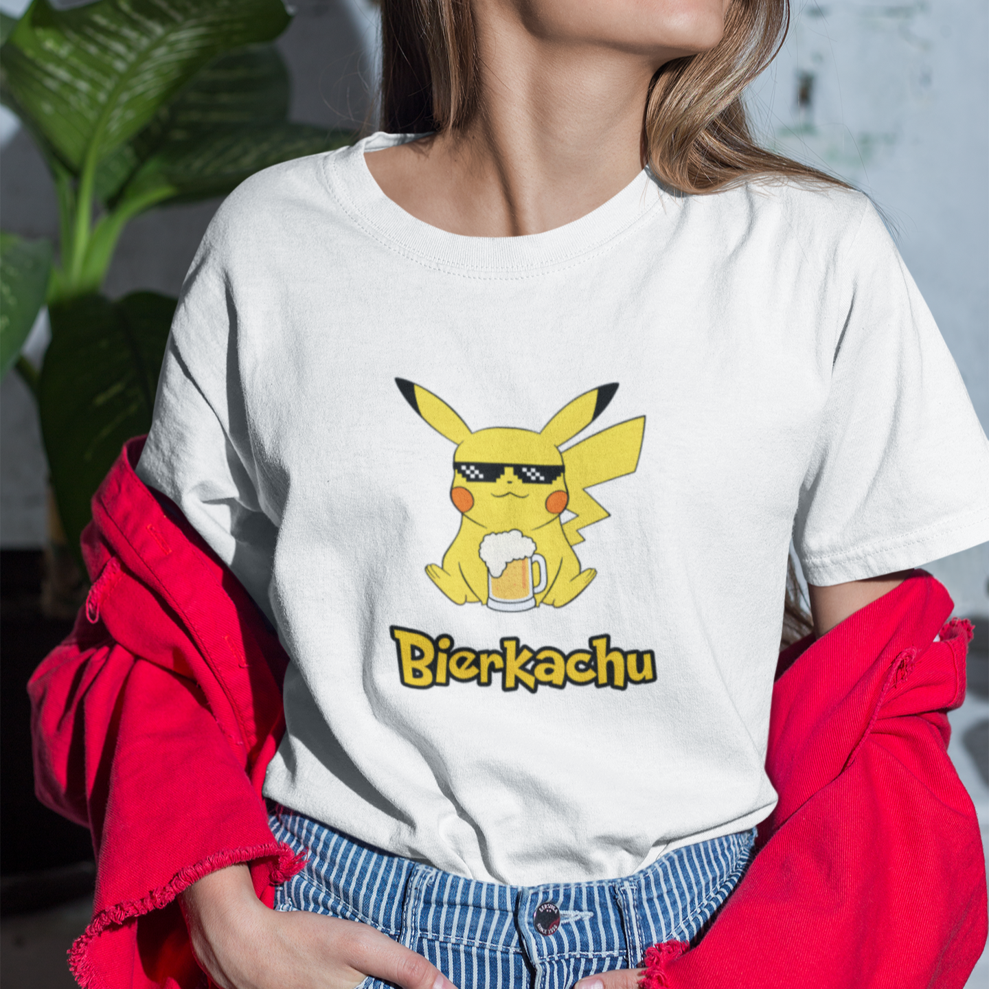 BIERKACHU V2 - Premium Damenshirt