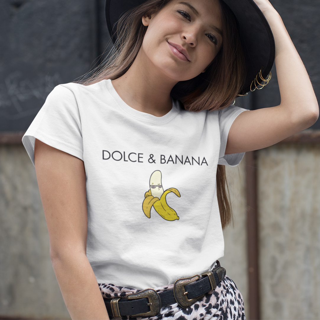 DOLCE & BANANA - Premium Damenshirt