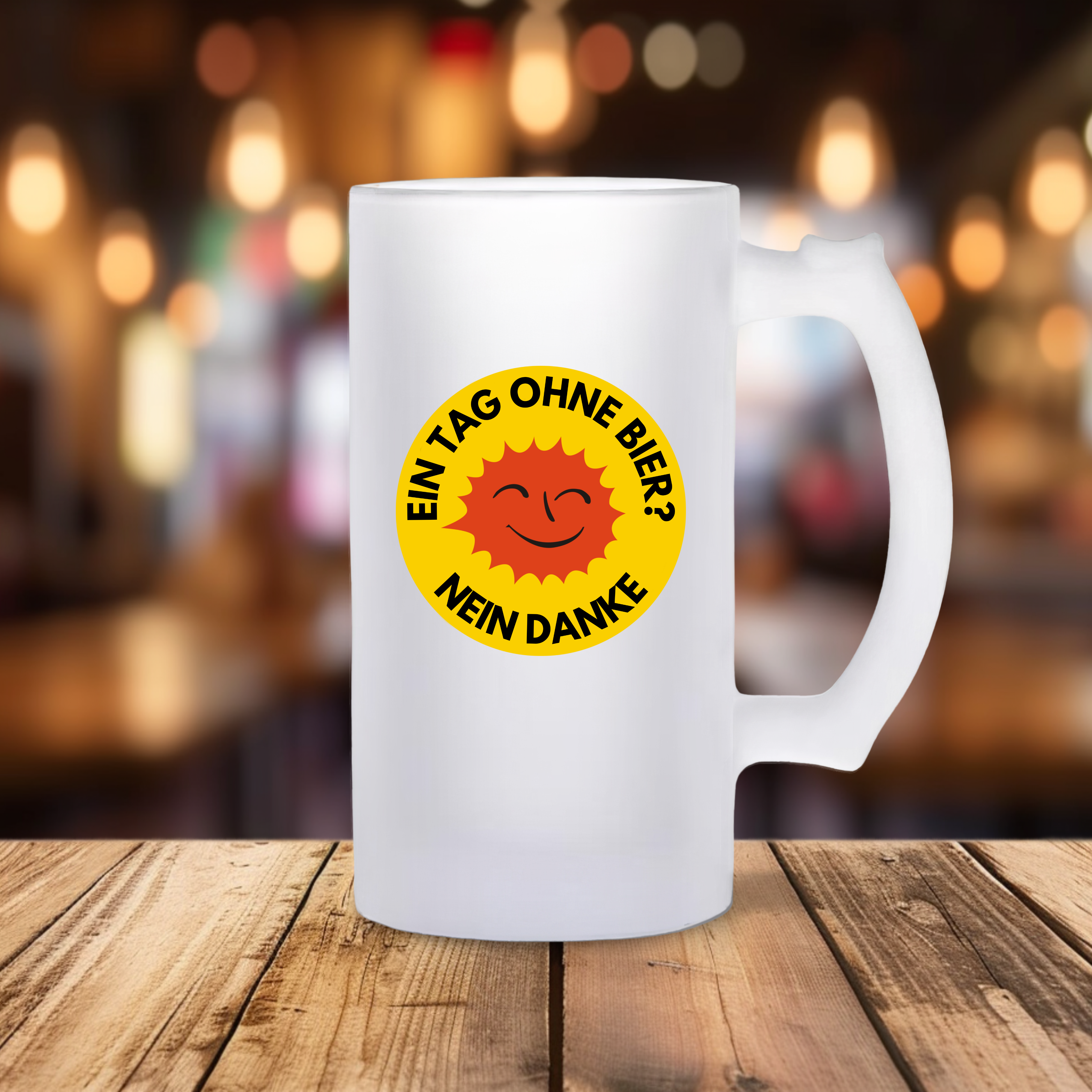 EIN TAG OHNE BIER - Bierkrug