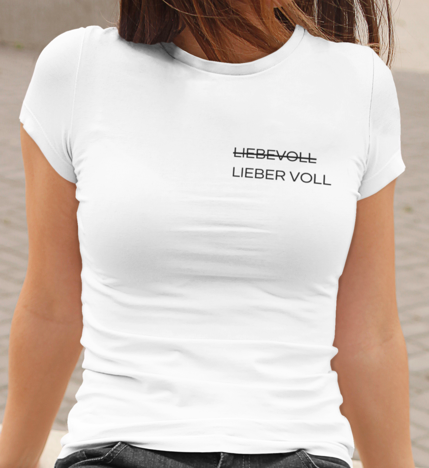 LIEBERVOLL - Premium Damenshirt