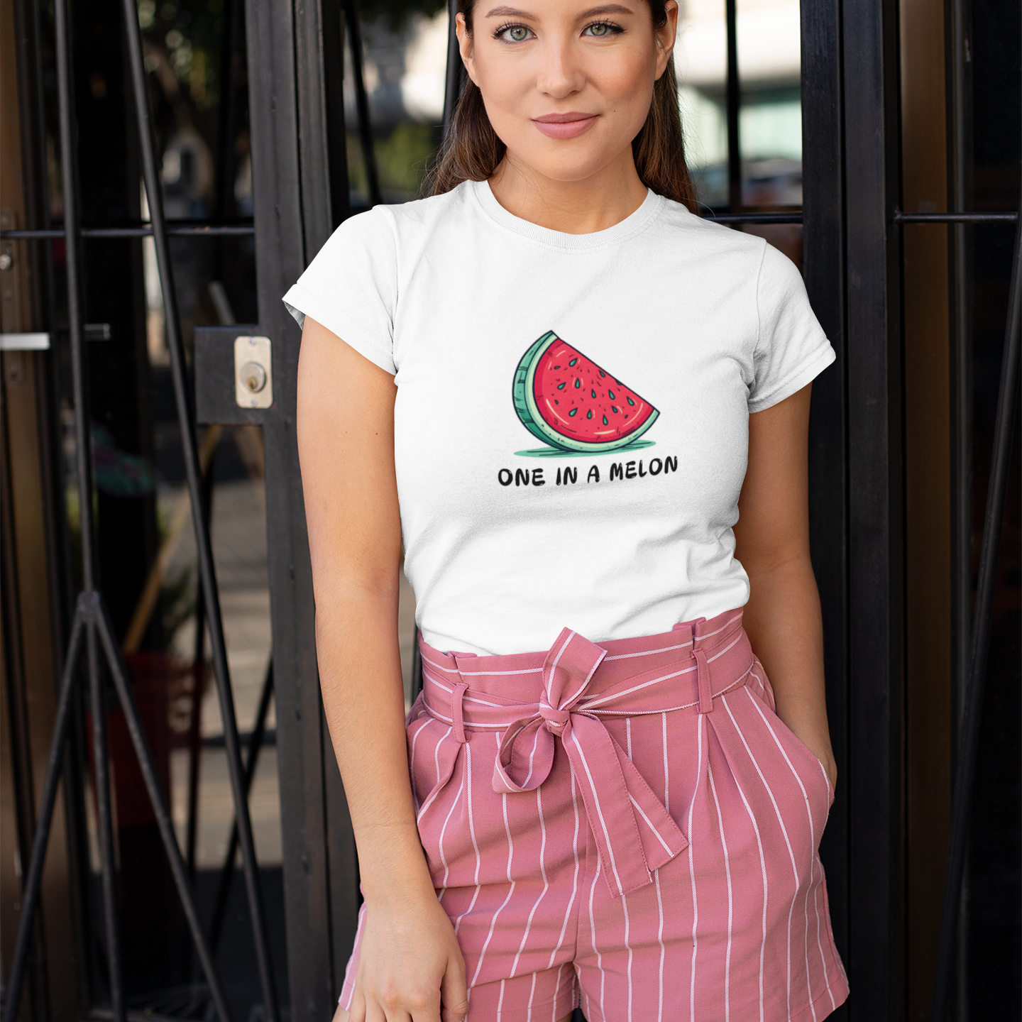 ONE IN A MELON - Premium Damenshirt