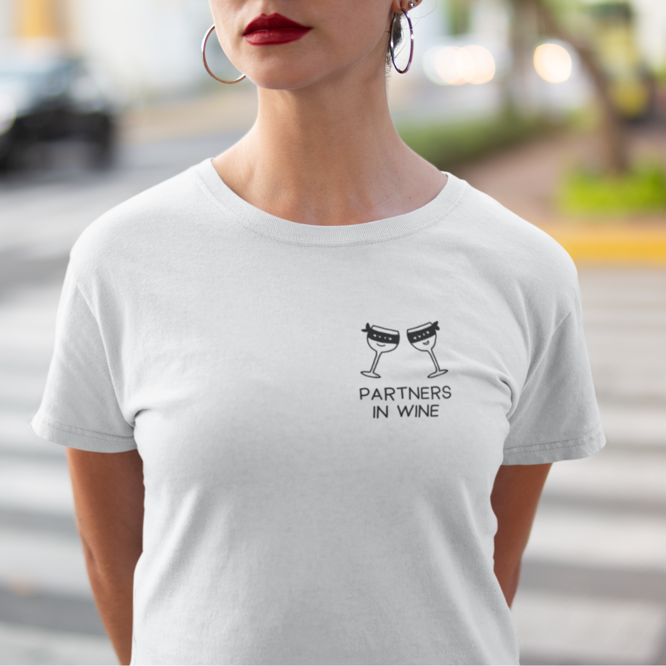 PARTNERS IN WINE - Premium Damenshirt