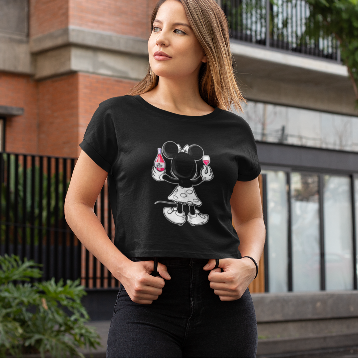 WEIN MOUSE - Crop Top