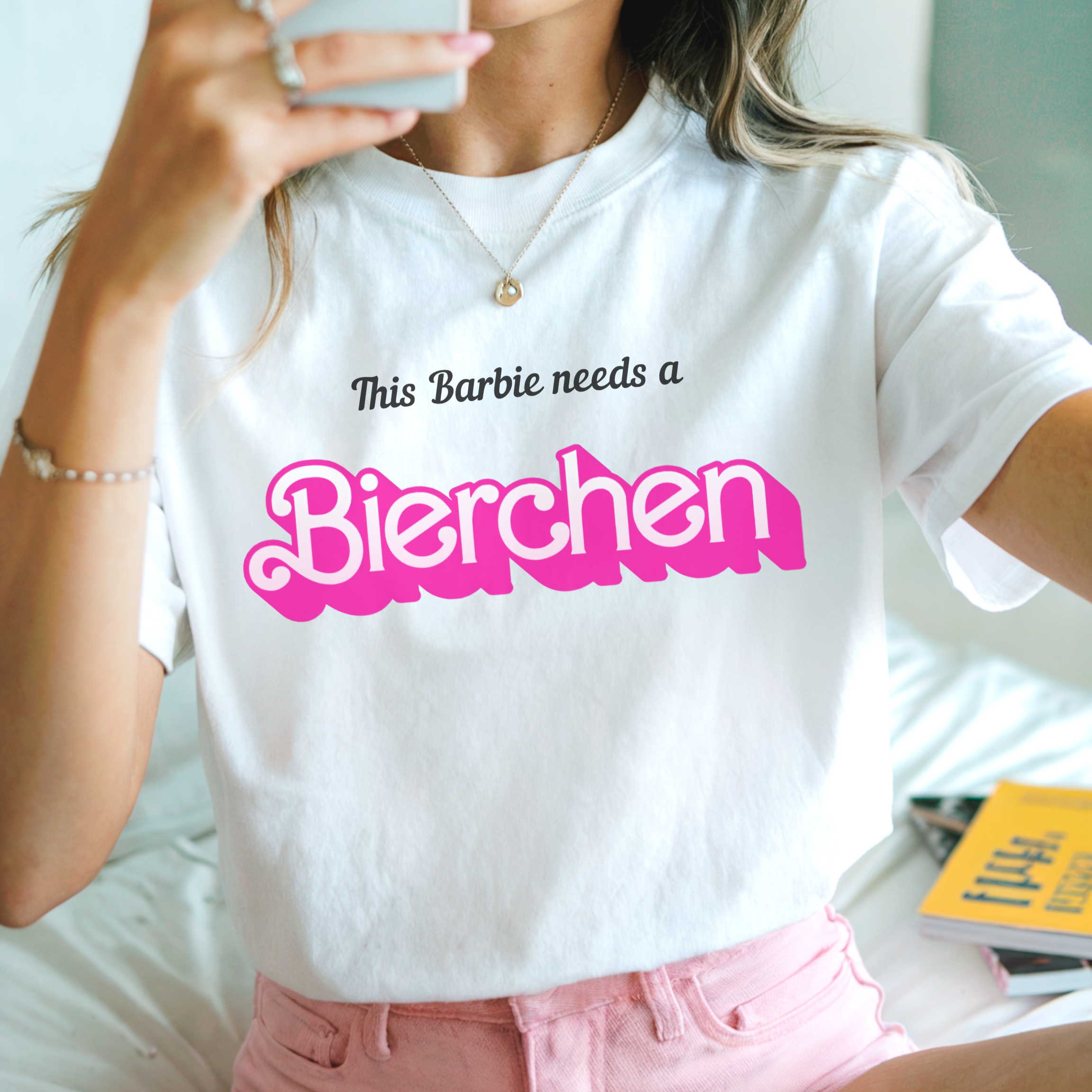 BARBIE BIERCHEN - Premium Damenshirt