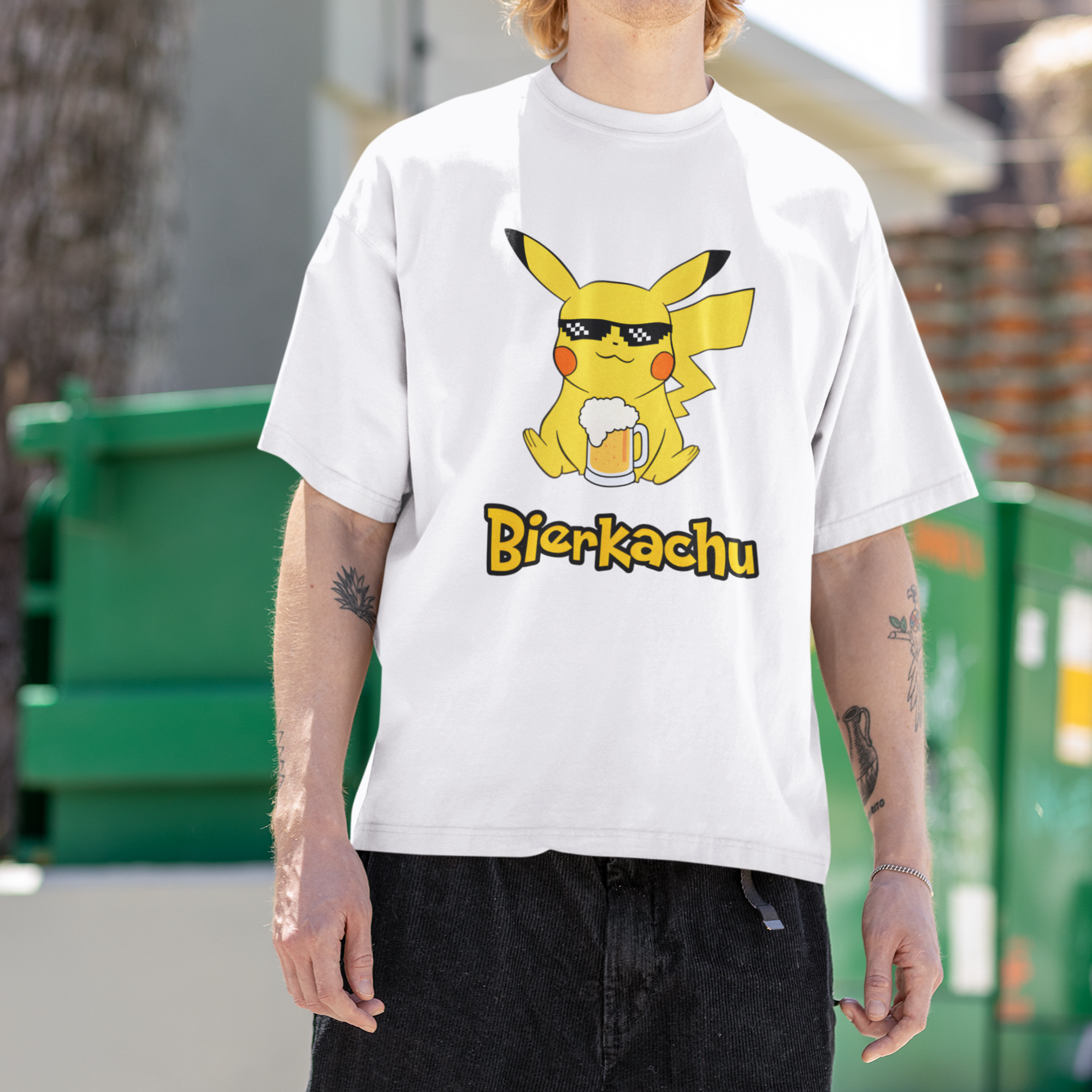 BEERKACHU - Oversized Shirt