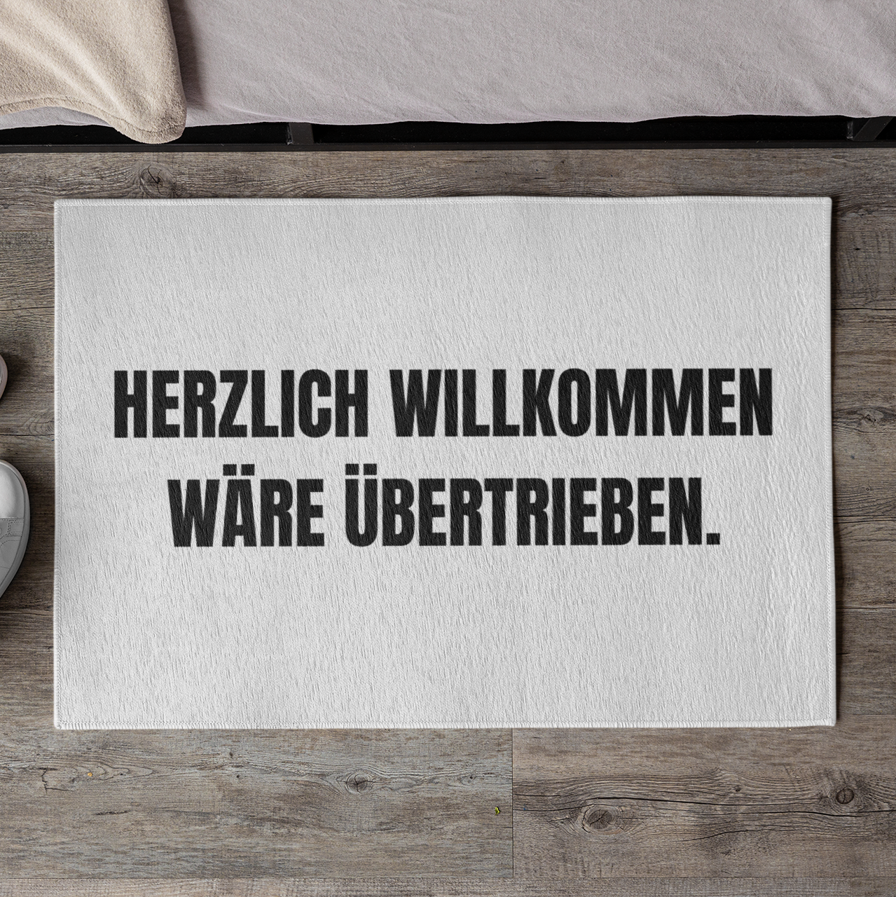 HERZLICH WILLKOMMEN ÜBERTRIEBEN - Fußmatte