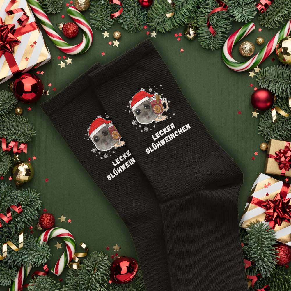 LECKER GLÜHWEINCHEN - Christmas Socken