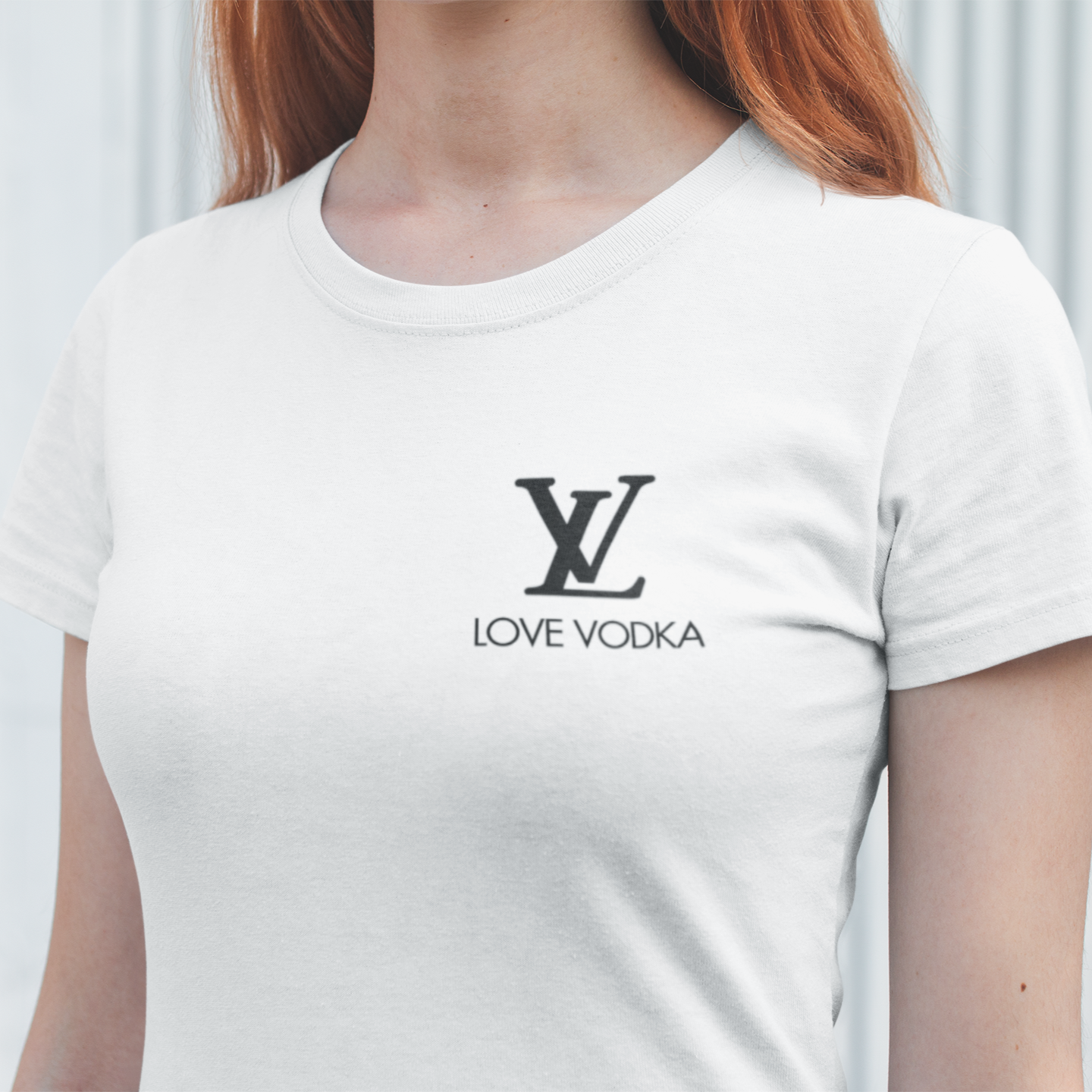 LOVE VODKA - Premium Damenshirt