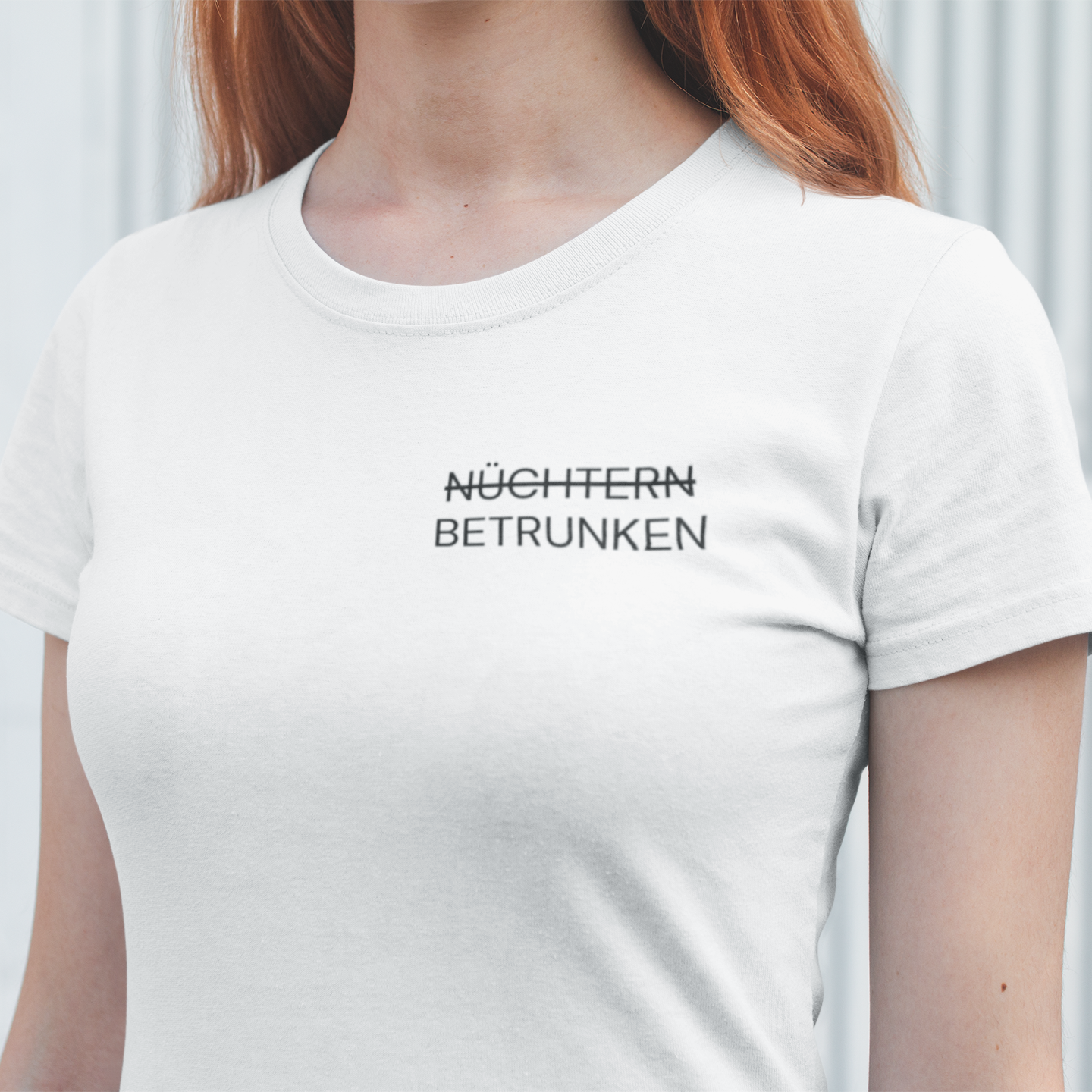 BETRUNKEN - Premium Damenshirt