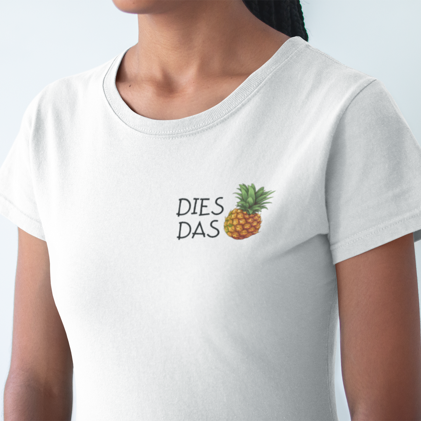 DIES DAS ANANAS' - Premium Damenshirt