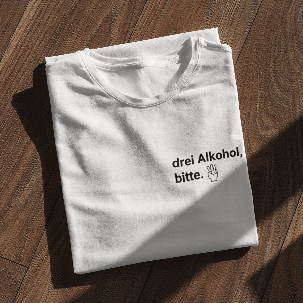 DREI ALKOHOL BITTE - Premium Damenshirt