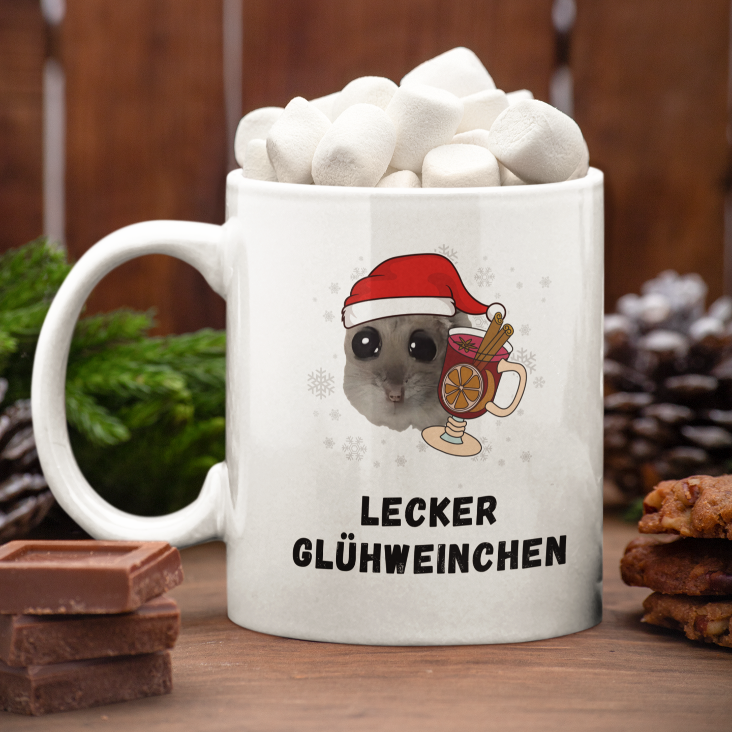 LECKER GLÜHWEINCHEN - Christmas Tasse